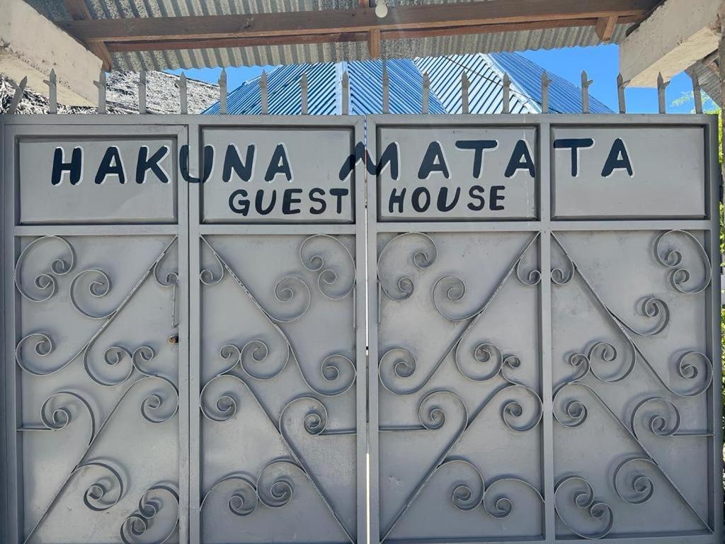 Hakuna Matata Guest House Paje Exterior foto